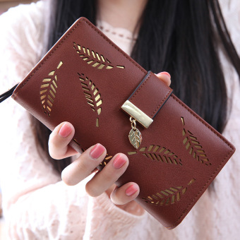 Belanja Online Ybc Fashion Wanita Dompet Pendek Gold Leaf Berongga Source · Wanita GoGoLife panjang dompet
