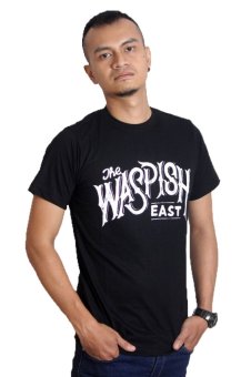 Waspish T-Shirt - Simple Font Hitam  