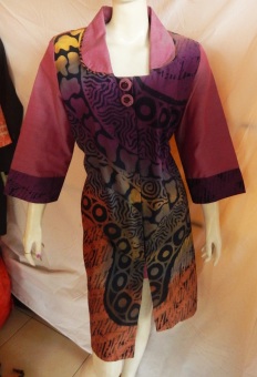 Whiens Dress Batik Tulis  