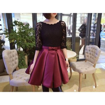 WinKin - Dress Maronika - Hitam  