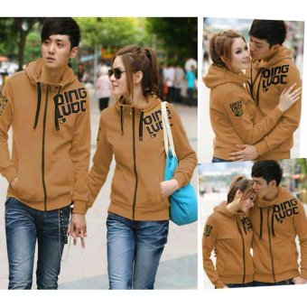 WinKin - Jaket Couple Qing - Coklat  