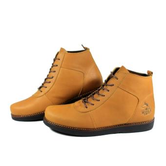 Wolf Golden Sepatu pria kulit - Tan  