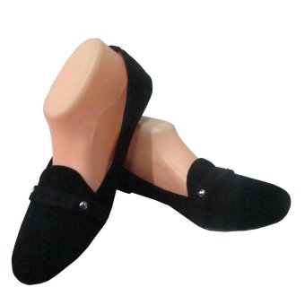 Woman Choice Flat Shoes Develop 17- Sepatu Balet - Hitam  