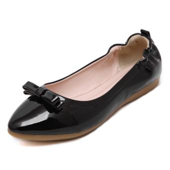 Women Fashion Casual Flat Sandals (Black) - intl  