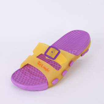 Women Flip Flops Beach Sandals Home Slippers (Purple)  