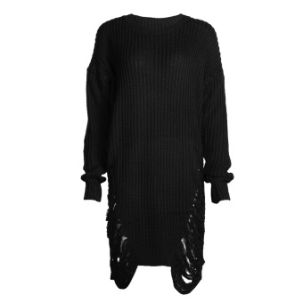 Women Winter Knit BodyCon Slim Party Sweater Mini Dress - intl  