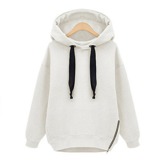 Womens Cotton Hoodies Fashion Loose Pullover  