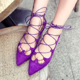 'women''s flat shoes 0578 purple'  