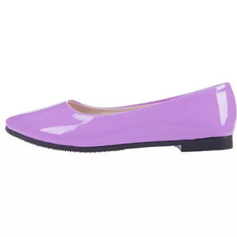 Women's Flat Shoes Casual Loafers (Purple) - Intl  