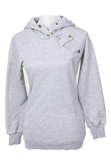 Women's Long Sleeve Hoodies Hooded Sweatshirt Outwear SportÂ  Pullover Size S  