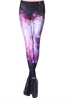 Women's Sexy Print Floral Tight Legging Micro Stretch Yoga Pant ï¼ˆAs Chartï¼‰  
