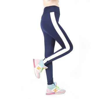 Women's Tight Ankle Legging Running Pants (Blue)  