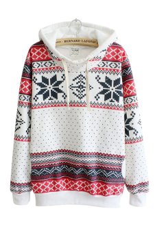 Women's Winter Long Sleeve Warm Sweatshirt Hoodies Hooded Sweatshirt Outwear Sport Pullover Jumper Sweater Size M  