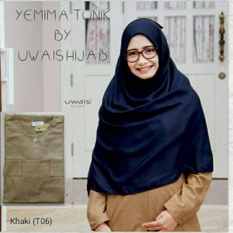 Yemima Tunik By Uwais Hijab [Khaki T06]  