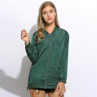 Yika Women Long Sleeve Zip Jacket - intl  