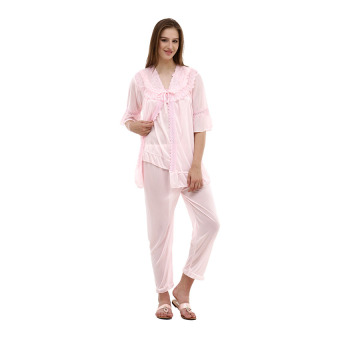 You've Aleana Lace Sleepwear 3233 BT DS - Pink  