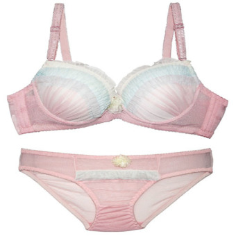 You've Aleander Bra Set 0955 - Oranye Muda  