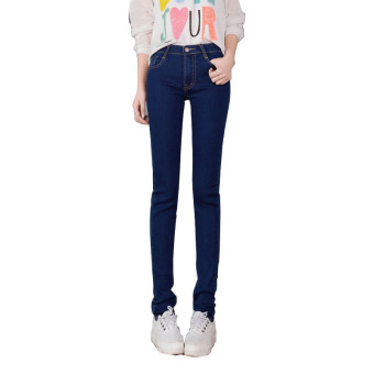 Yufei Womens New Pencil Pant Slim jeans (Intl)  