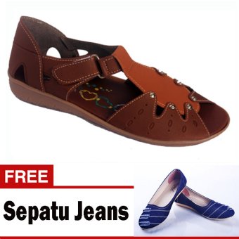 yutaka casual flat shoes baru coklat gratis yutaka yutaka casual flat shoes baru coklat gratis yutaka