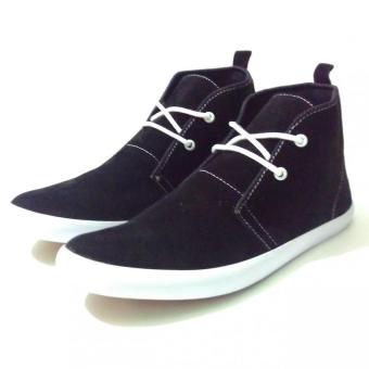 Zaeda Falko Sepatu Casual Pria - Black  