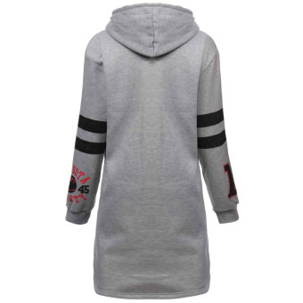 ZANZEA Plus Size Women Pullover Jumper Long Sport Hoodie  