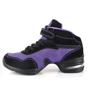 ZHAIZUBULUO Dance Shoes Women Sneakers TP-XX616 Purple   