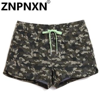 ZNPNXN Fashion Woman Leisure Shorts Board Boxer Trunks Shorts Casual Short Bottom Lady Summer Boxers Quick Drying Boardshorts - intl  