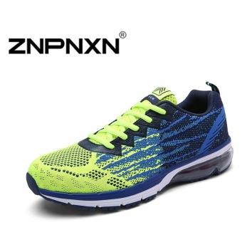 ZNPNXN Men's Casual Sports Shoes Lace-Up Shoes (Green)  