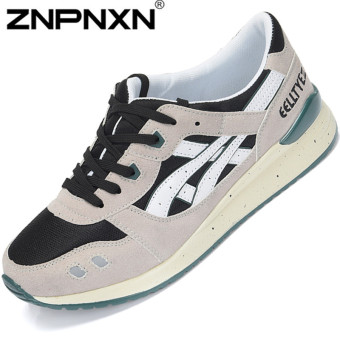 ZNPNXN Men's Fashion Sneakers Shoes Sports Shoes Walking Shoes (Grey)  