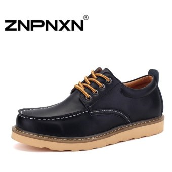 ZNPNXN Men's Fashion Tooling ShoesCasual Shoes (Black)  