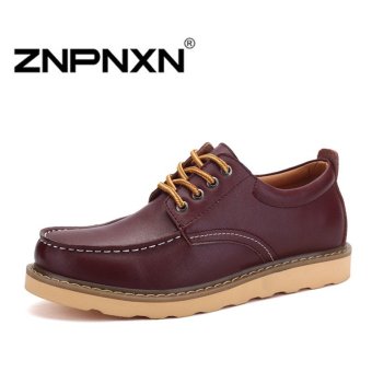 ZNPNXN Men's Fashion Tooling ShoesCasual Shoes (Red)  