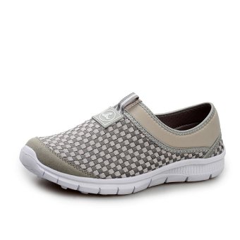 ZNPNXN PU Men's Fashion Sneakers Shoes (Grey)  