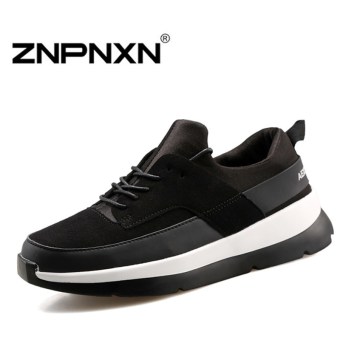 ZNPNXN Woman Fashion Casual Running Shoes Lovers Sports Shoes (Black/White) - intl  