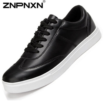 ZNPNXN Woman Fashion Lovers Skater Shoes Breathable Casual Shoes (Black)  