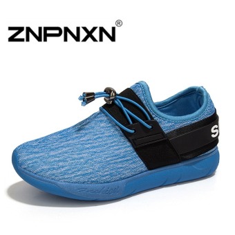 ZNPNXN Woman Fashion Sports Casual Shoes Running Shoes (Blue)  