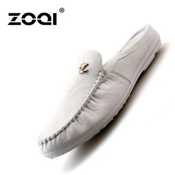 ZOQI Men's Fashion Slip-Ons & Loafers (White) - intl  