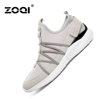 ZOQI Men's Fashion Sneaker Lightweight Sports Shoes Running Shoes(Grey) - intl  