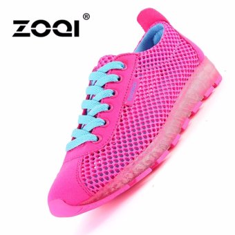 ZOQI Women's Sneaker Air-cushion Fashion Running Shoes(Rose) - intl  