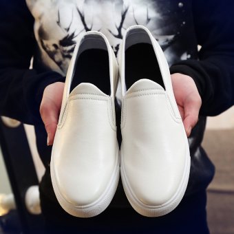 ZUNCLE Men's Fashion Casual Shoes (White)  