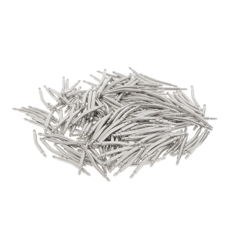 200pcs Stainless Steel Curved Spring Bar Pins Link for Watch Band 16mm - intl  