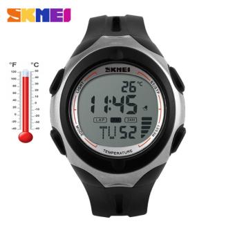 2016 New Thermometer Stopwatch For Men Light Waterproof Date Alarm Digital LED Sport Men Lady Wristwatch Hombre Reloj SKMEI 1080 - intl  