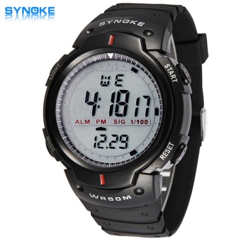 2017 Luxury Brand Synoke 61576 Mens LED Digital-watch Fashion Sports Military Wrist Watches for Men S shock Waterproof Watches - intl  