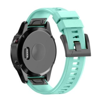 22mm Wrist Strap for Fenix 5 Silicone Watch Band for Garmin Fenix 5 GPS Watch Bracelet Band Mint Green - intl  