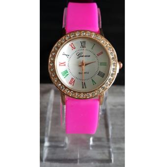 Ace Fashion Jam Tangan Geneva Bella 02 (Pink)  