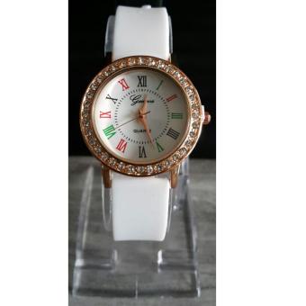 Ace Fashion Jam Tangan Geneva Bella 02 (White)  