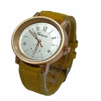 Ace Fashion Jam Tangan Geneva Romawi (Brown)  