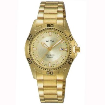 alba jam tangan wanita gold stainless steel ah7j36 alba jam tangan wanita gold stainless steel ah7j36