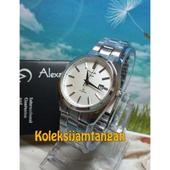 Alexandre Christie 8514 Silver - Jam Tangan Wanita - Original  