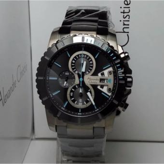 Alexandre Christie - Jam tangan Pria - 6455 Hitam  