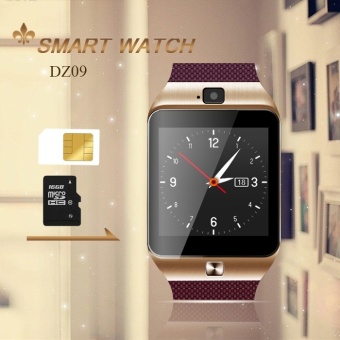 Bluetooth GSM Smart Watch DZ09 Smartwatch for Ios Android Phones Wrist Watch Iphone Samsung LG Xiaomi PK U Watch U8 U10L U80 M26 - intl  